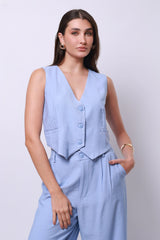 Trijunto Três Elegâncias  – Blazer, Colete e Calça Louvia