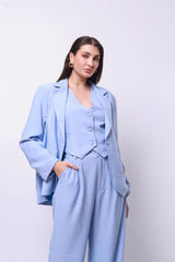 Trijunto Três Elegâncias  – Blazer, Colete e Calça Louvia