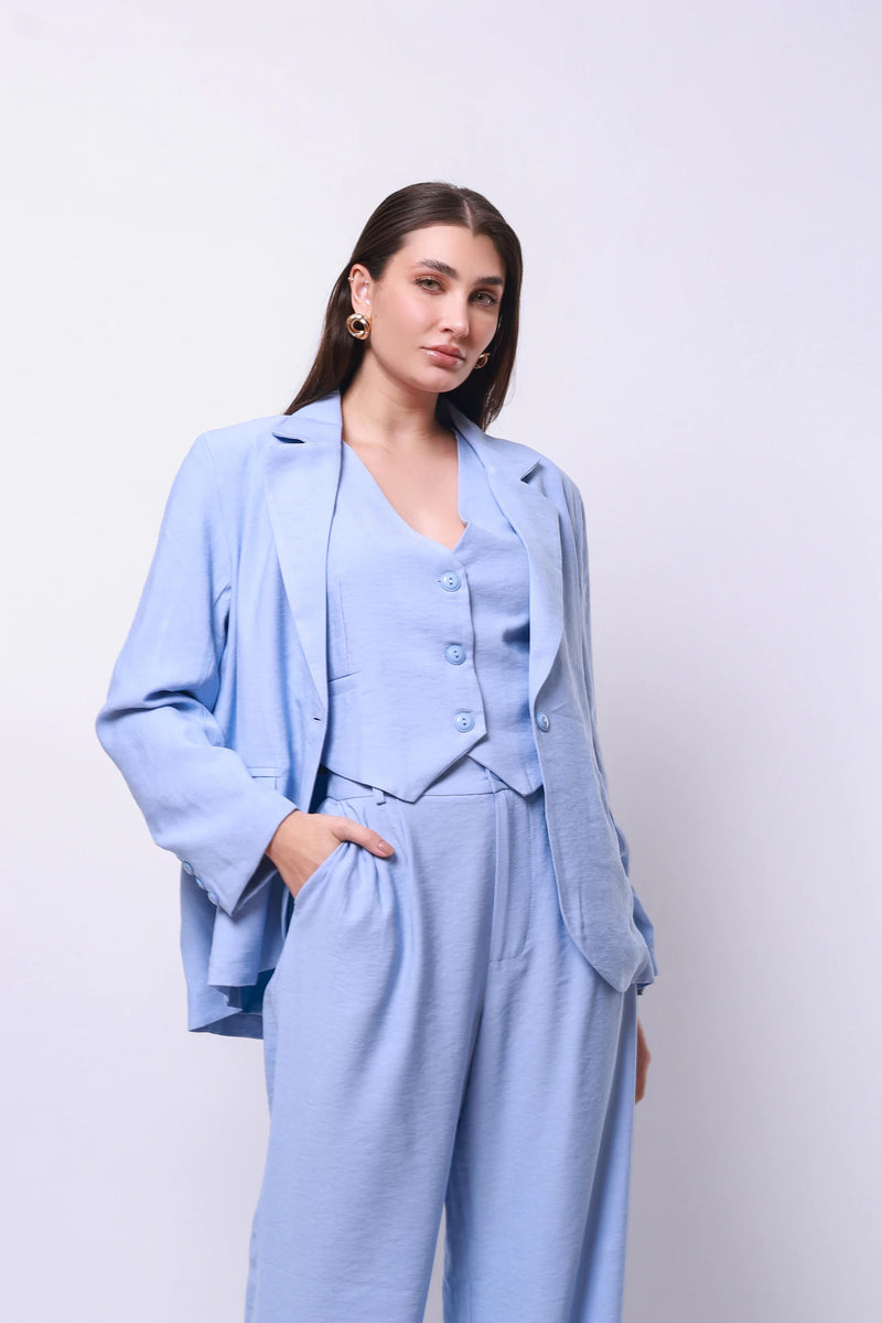 Trijunto Três Elegâncias  – Blazer, Colete e Calça Louvia