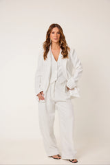 Trijunto Louviá Alfaiataria - Blazer, Colete Frente única e Calça