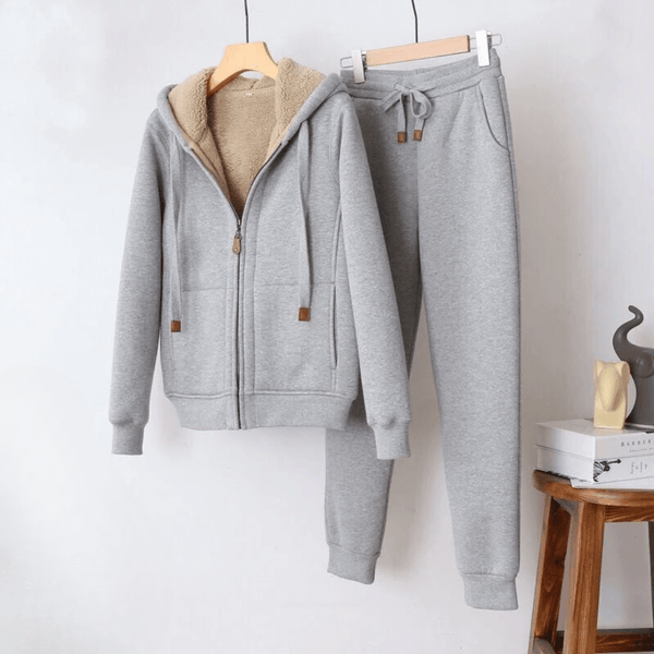 Conjunto de Moletom Peluciado Aurora Cozy Louvia