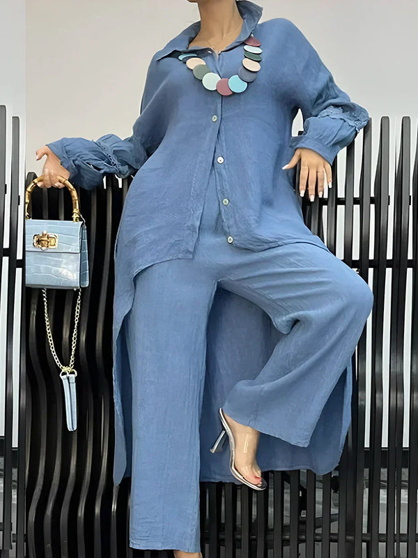 Conjunto Aurora Comprido Louvia