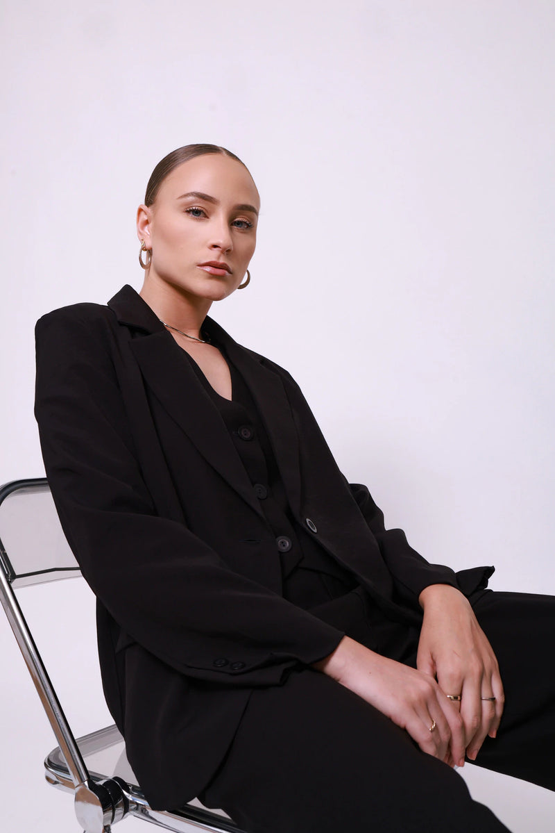 Trijunto Três Elegâncias  – Blazer, Colete e Calça Louvia